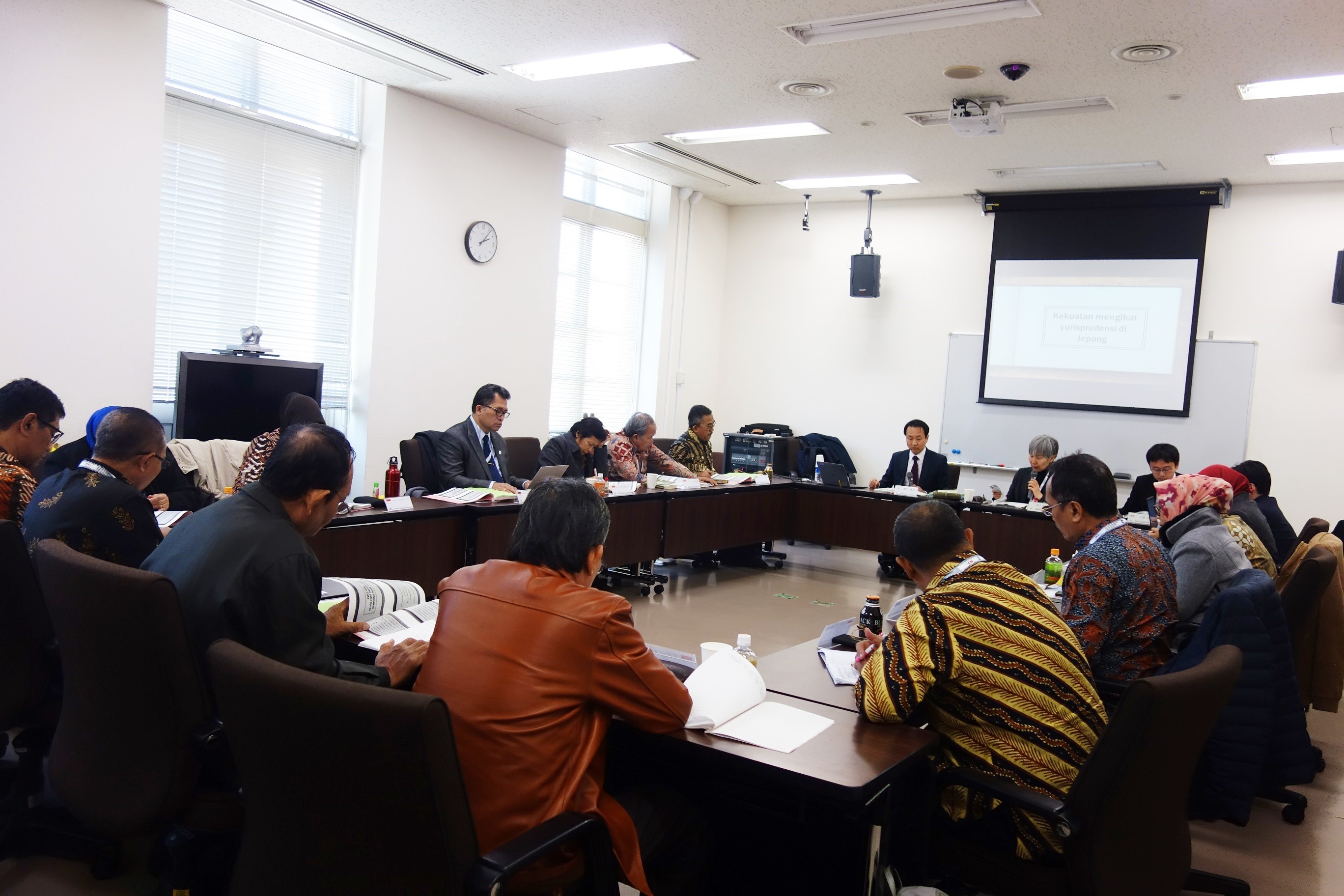 Photos:Lecture for Indonesian Judges