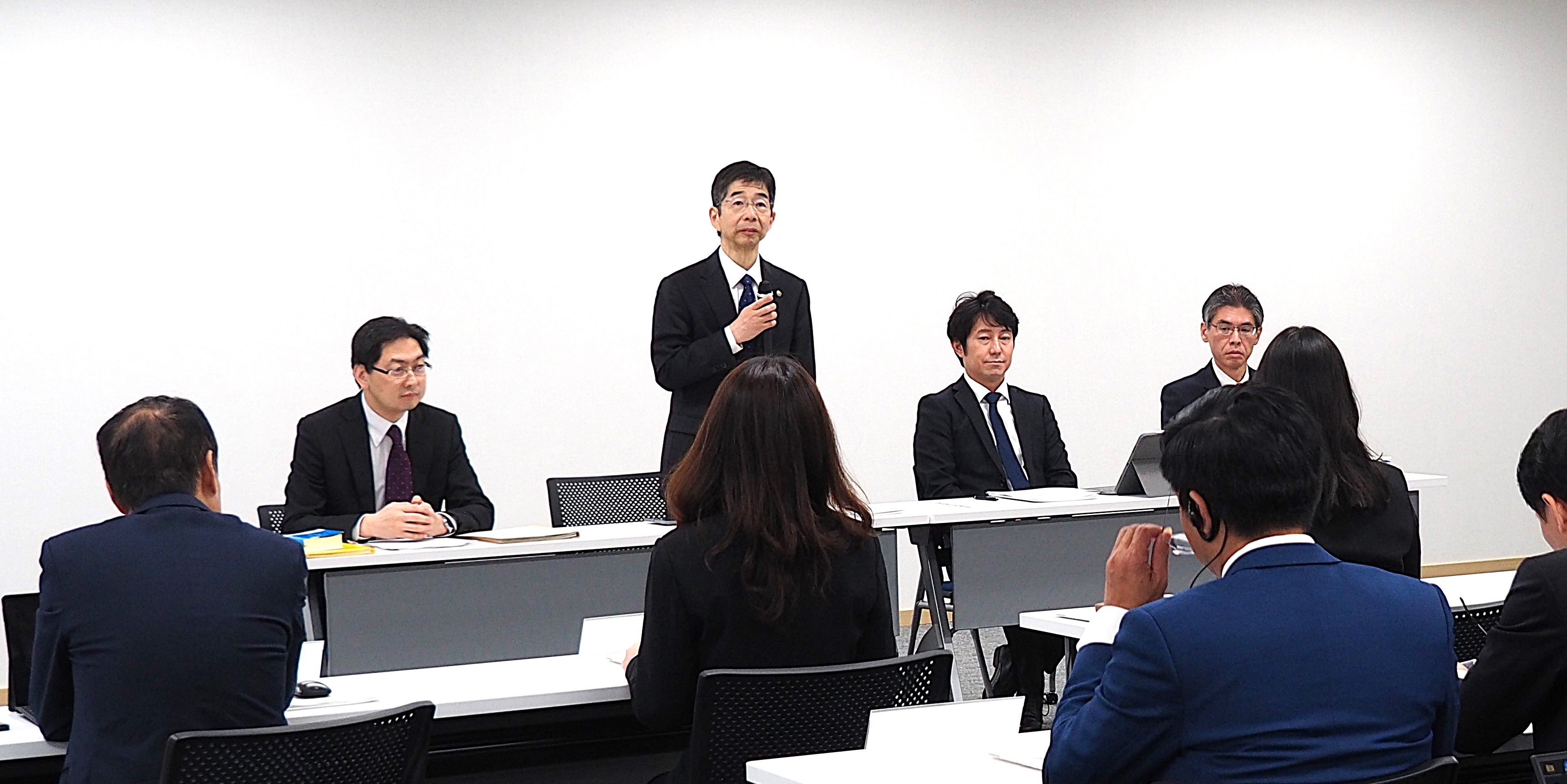 本多所長の説明の様子