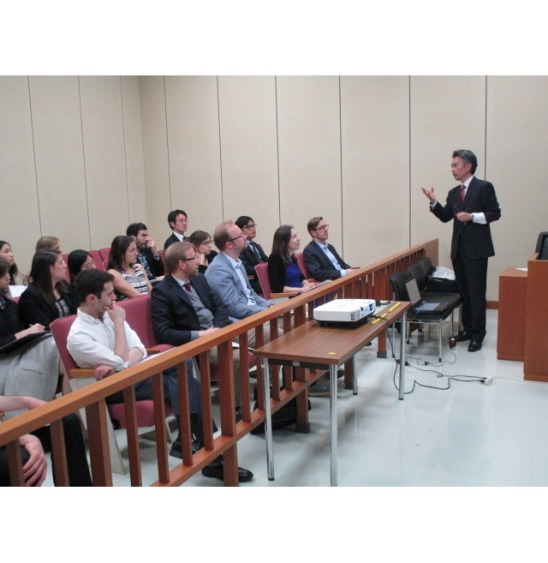 image2:Judge Nakashima providing an explanation