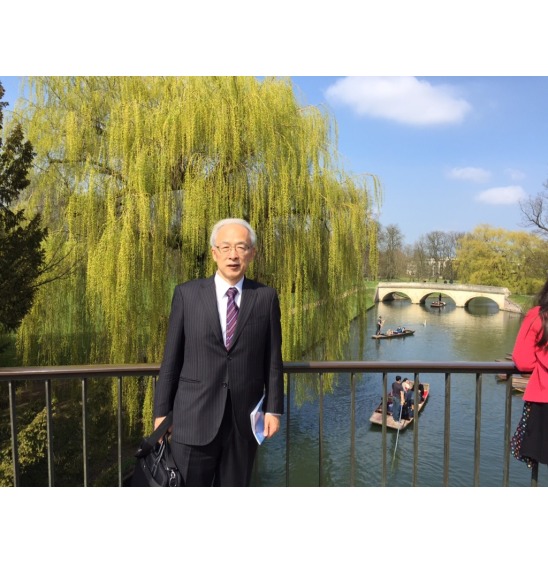 image 1:Chief Judge Shitara visiting to University of Cambridge