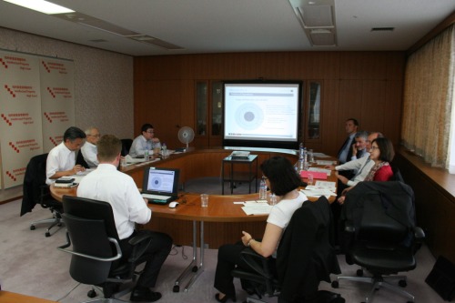 image2:Scene of presentations