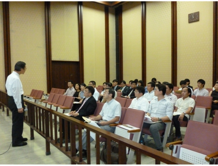 image1: Participants visiting the IP High Court