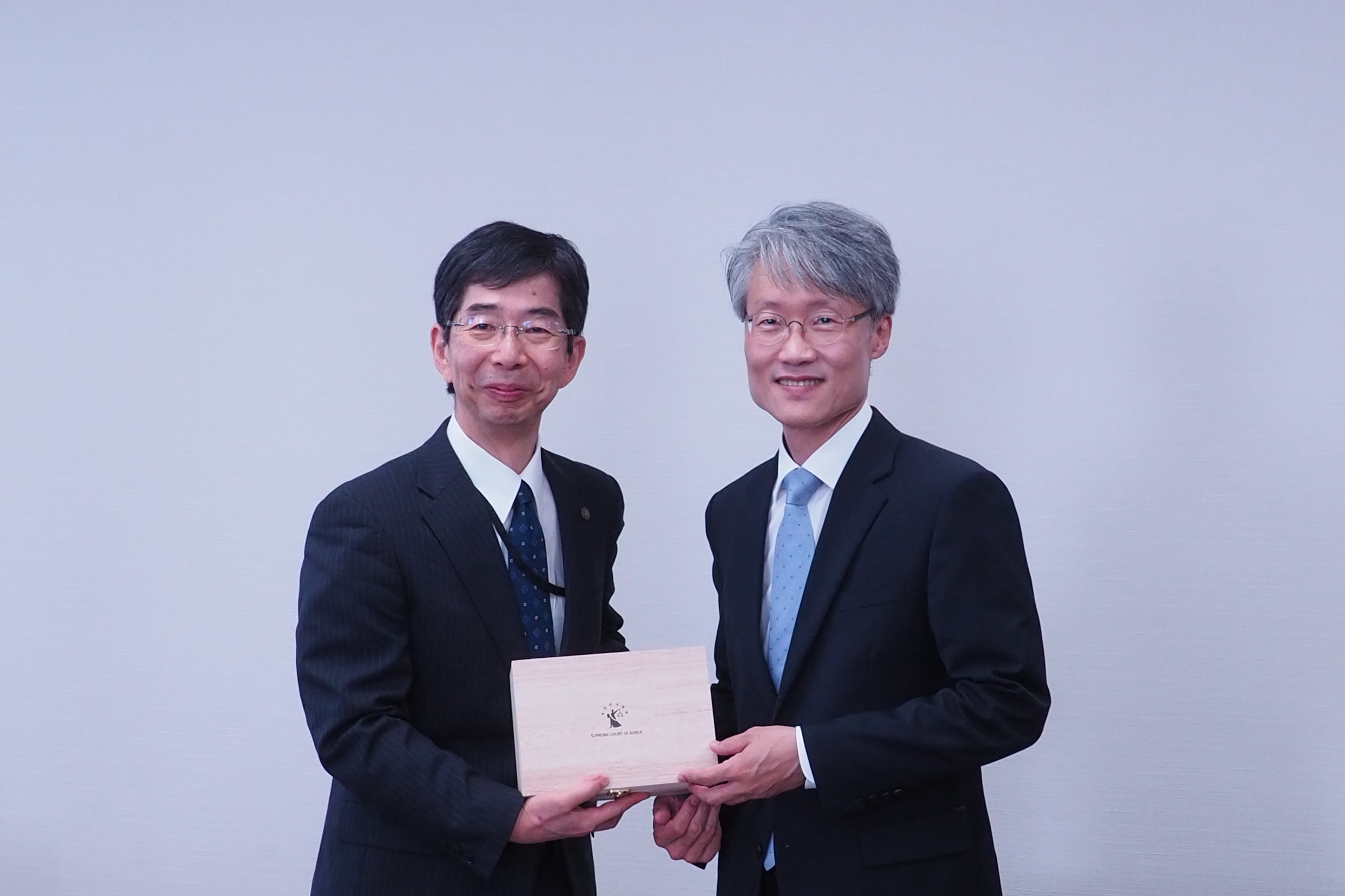 韓国判事からの贈答品