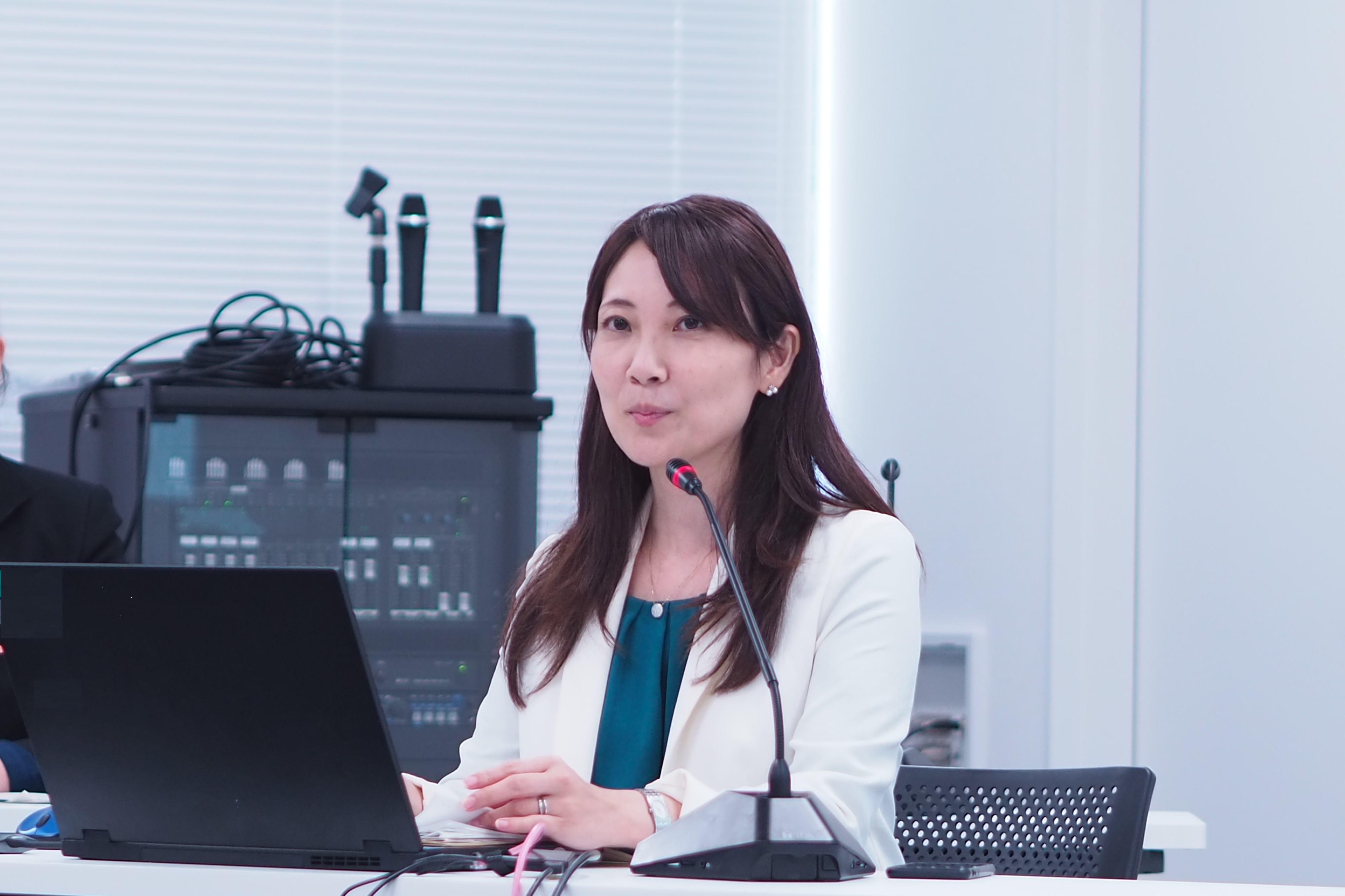 講義中