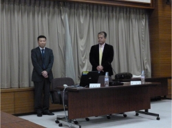 写真:講演の様子その1