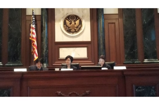 写真：高部所長がThree in One: Global Patent Trials に出席1