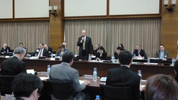 写真:質疑応答の様子