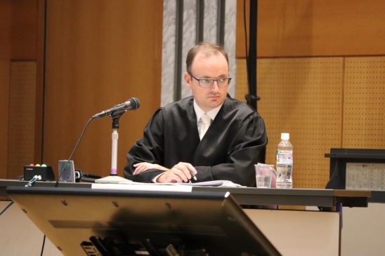 写真:模擬裁判の様子その2