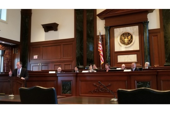  写真：高部所長がThree in One: Global Patent Trials に出席2